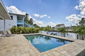 Updated St James City Home on Canal with Pool and Dock